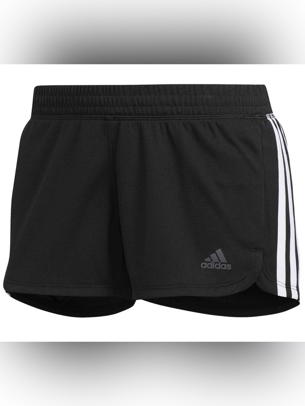 adidas Black Women's Training Shorts with Reflective Logo 91999
